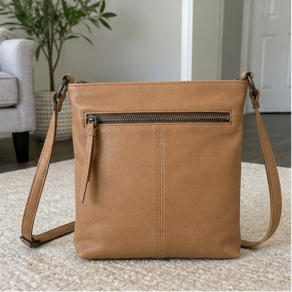 Navy Woven Crossbody Bag
